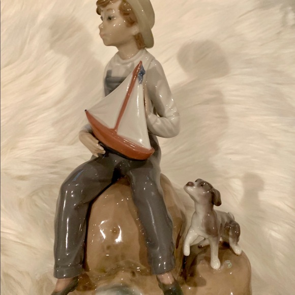 dog porcelain figurines